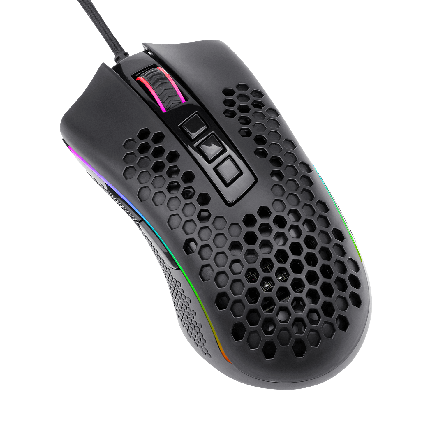 Redragon Storm Elite M988 – Mouse RGB Super ligero - Solo Gamer Bolivia