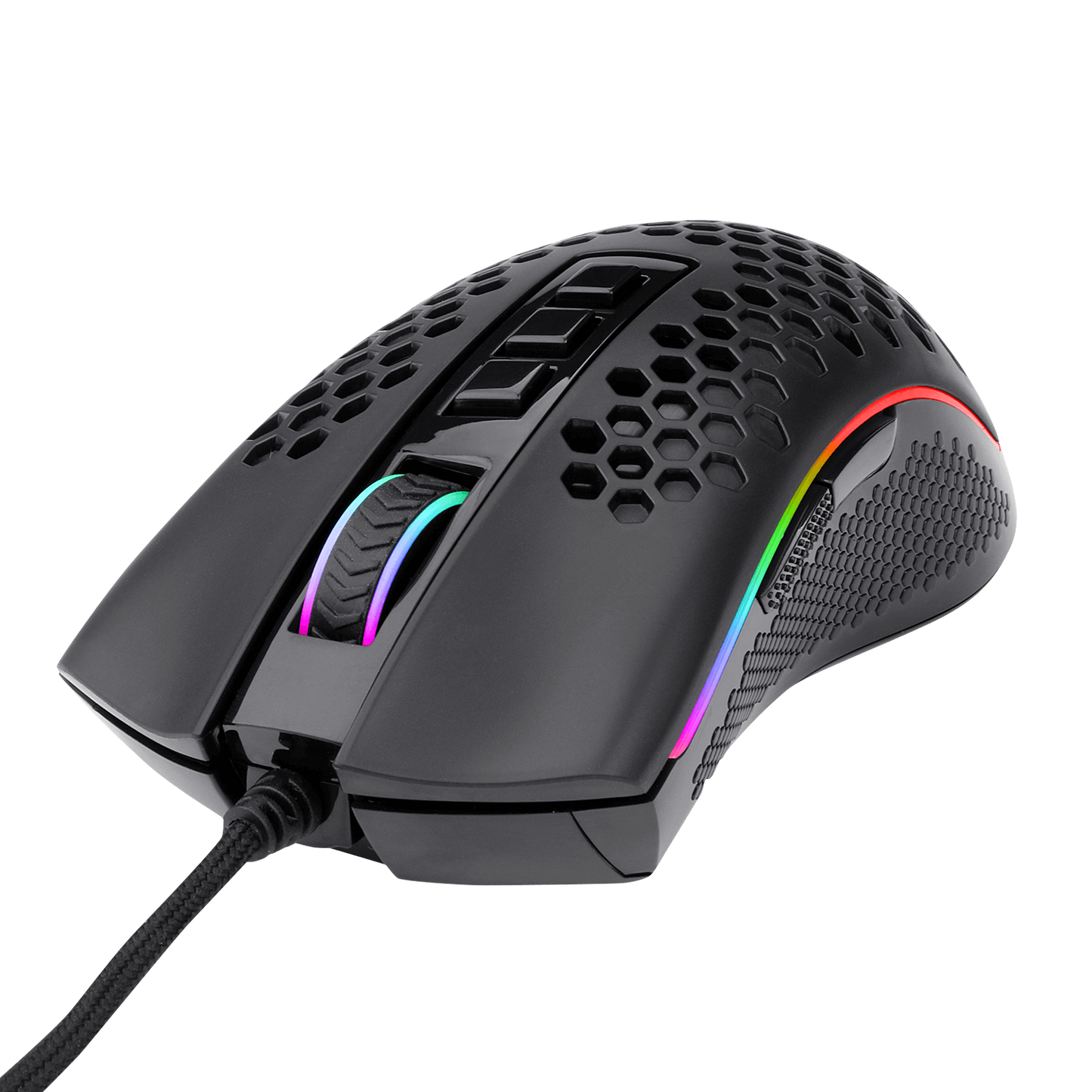 Redragon Storm Elite M988 – Mouse RGB Super ligero - Solo Gamer Bolivia