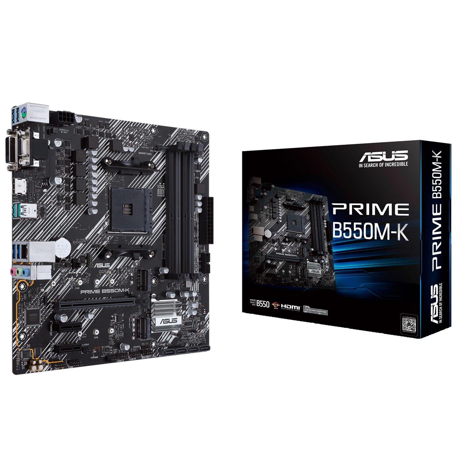 ASUS Prime B550M-K - Solo Gamer Bolivia