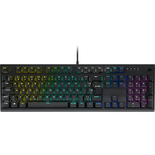 Corsair K60 RGB PRO - Cherry® MX Low Profile Speed (Layout ingles) - Solo Gamer Bolivia