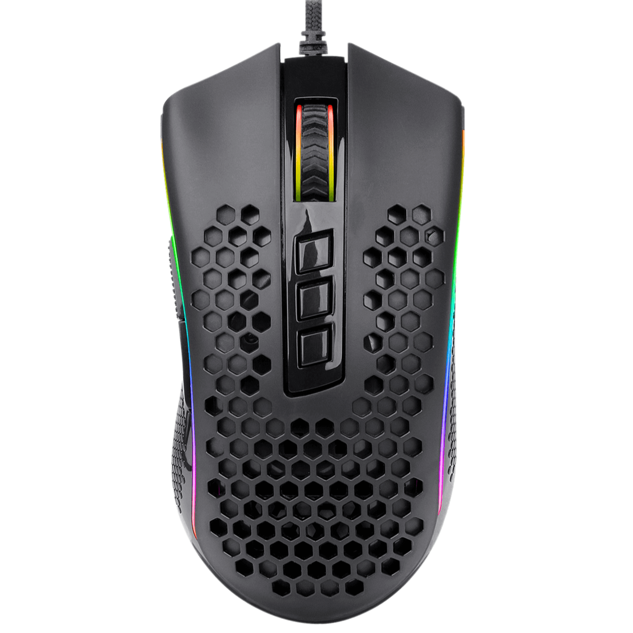 Redragon Storm Elite M988 – Mouse RGB Super ligero - Solo Gamer Bolivia